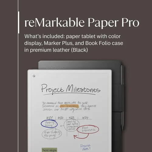 E-reader Remarkable Paper Pro 11.8'' 64gb Com Fólio Kkl