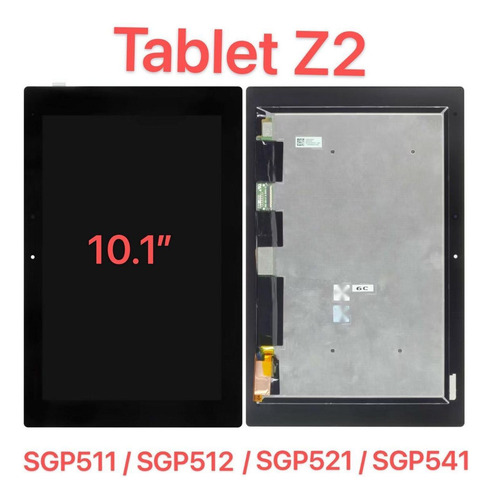 Tela De Toque Lcd Para Tablet Sony Xperia Z2 Sgp511 Sgp521