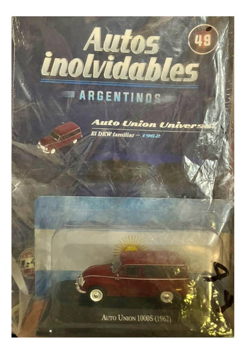 Revista Auto Inolvidables Argentinos 49 Union 1000 Universal
