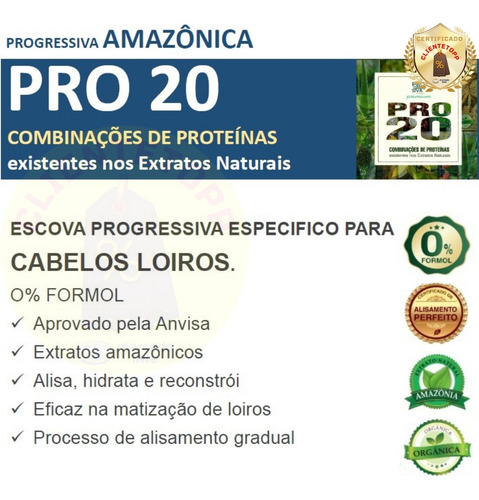 Kit Progressiva Adlux - Orgânica Sem Formol