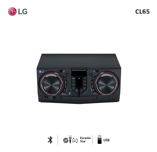 Minicomponente LG Xboom Cl65 Color Negro