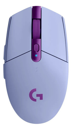 Mouse 
gamer de juego inalámbrico Logitech G  Serie G Lightspeed G305 lila