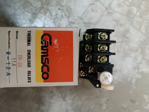 Relé Termico Camsco Th-20 De 9 A 13 Amp