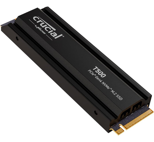 Crucial T500 1tb Gen4 Nvme M.2 Ssd Interno Para Juegos Con D