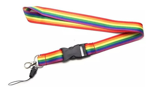 Lanyard Lgtb Orgullo - Cinta Colgante Portacredencial