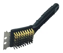 Comprar Cepillo Con Espátula Para Limpiar Parrillas Y Barbacoas