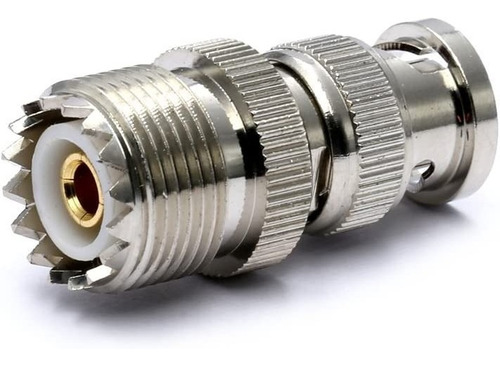 Fuente 2 Piezas Bnc Macho A Uhf Hembra So-239 So239