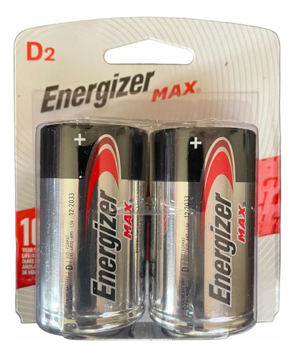Pack Pilas Alcalina Dx2 Energizer