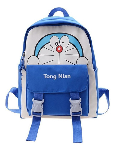 Mochila Escolar For Niños Con Dibujos Animados De Doraemon 220