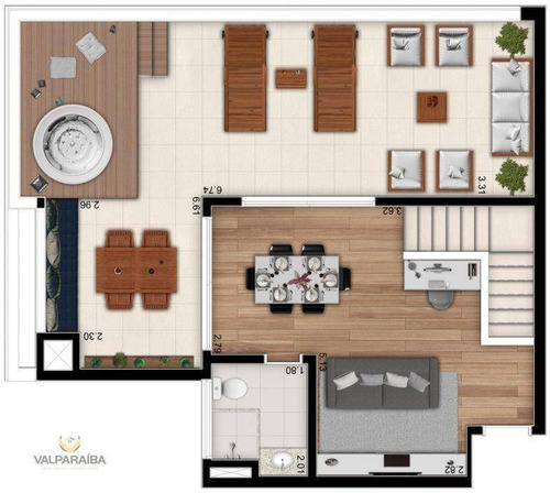 Imagem 17 de 30 de Apartamento À Venda, 77 M² Por R$ 578.914,85 - Praia Das Palmeiras - Caraguatatuba/sp - Ap0658