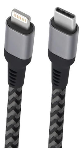 Cabo Usb-c Com Conector Lightning Geonav 1,5m Liuc01
