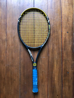 Wilson Hyper martillo 2 besaitet 235g raqueta de tenis negro-azul Nuevo 