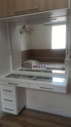 Imagem 15 de 30 de Apartamento Com 3 Dormitórios À Venda, 82 M² Por R$ 499.000 - Vila Ipê - Campinas/sp - Ap5098