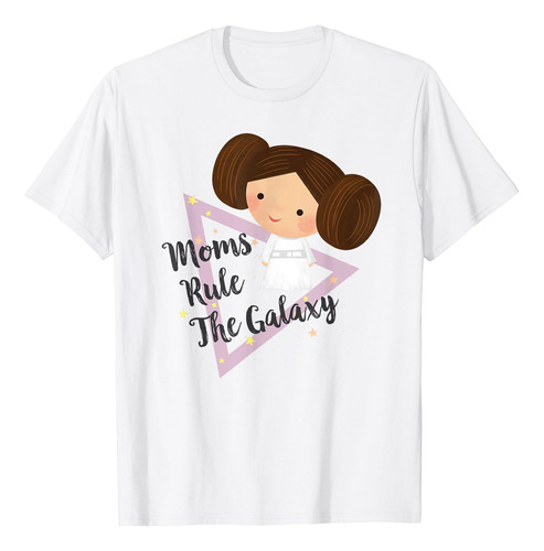 Camiseta Star Wars Kawaii Princesa Leia Las Mamás Gobiernan