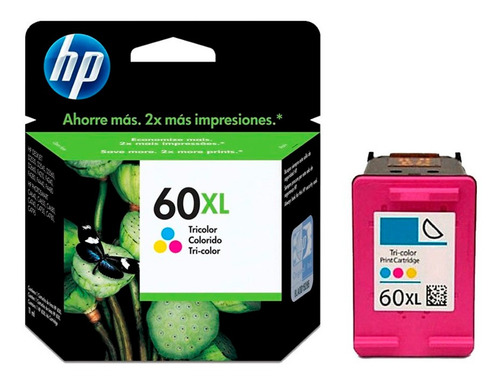 Cartucho Hp 60xl Para 1660 4280 4480 4680 D110 Color Vencido