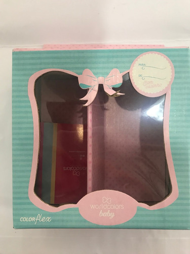 Sapatilha Worldcolors Confeti Baby Nº 17/18 - Rosa Perolado