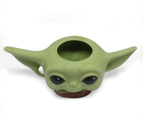 Imagem 4 de 6 de Caneca Formato 3d Baby Yoda - Disney Star Wars Mandalorian