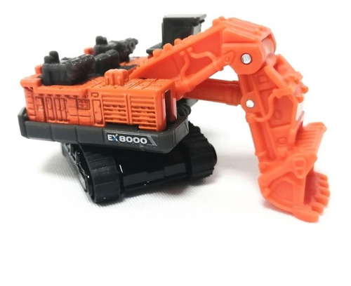 Miniatura Diecast 1/300, Hitachi Ex8000-7, Takara Tomy