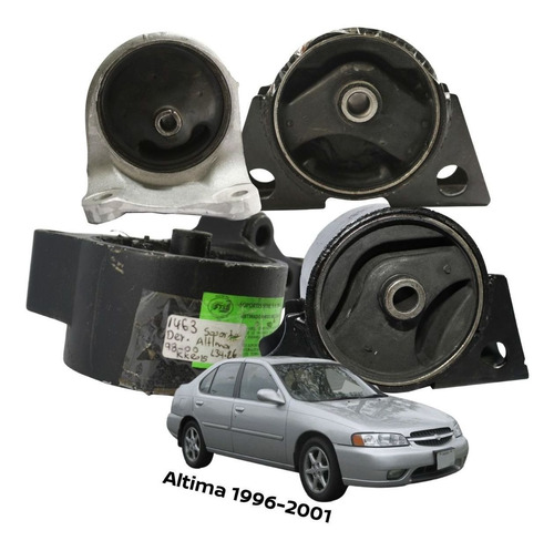 Kit Soportes Motor Y Transmision Altima 2000 Motor 2.4