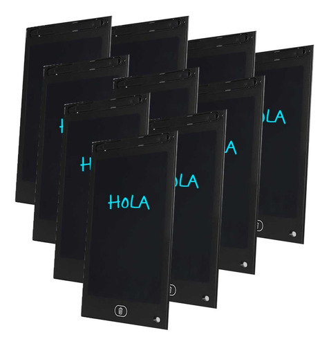 Kit 10 Pizarra Magica Tableta Lcd Dibujo Escritura Lapiz
