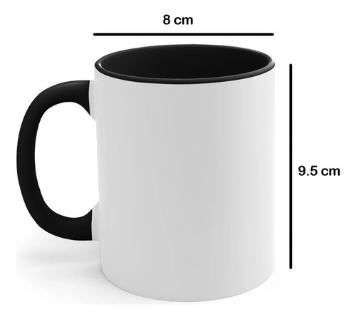 Taza Interior De Color Chip And Dale 01 Caricaturas Retro