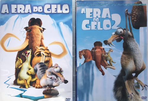 Dvd A Era Do Gelo 1 E 2 - Original Novo E Lacrado 