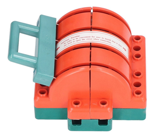 Interruptor De Cuchillo Eléctrico 32a 4 Polos Doble Tiro 3 F