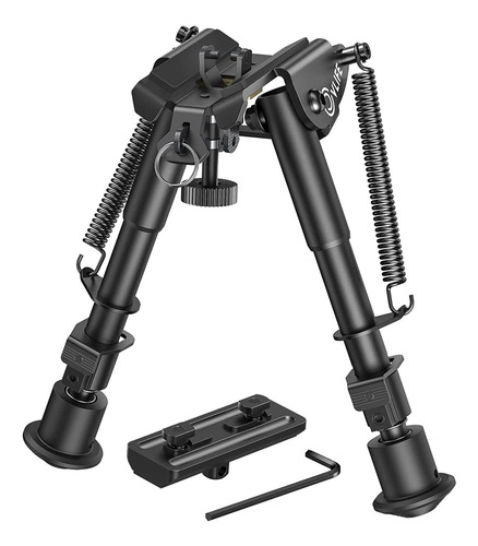 Bipode Cvlife Para Rifle Con Adaptador Para Riel M - Negro