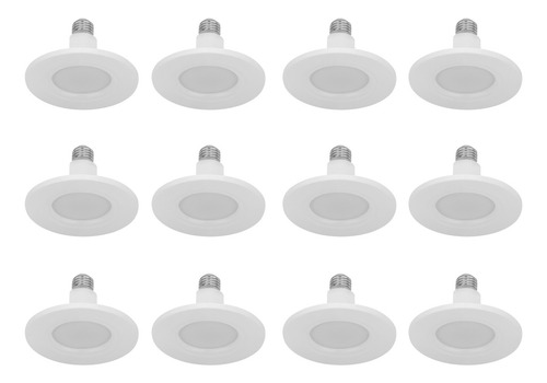 Pack 12 Lámparas Led Retrofit 8.5w, 6000k, Estévez, Blanco