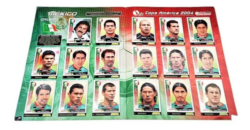 Album Copa America 2004 Peru, Completo (Usado)