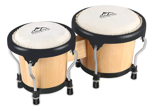 Eastrock Bongo Drum 4 Y 5 Set Para Adultos Niños Principiant