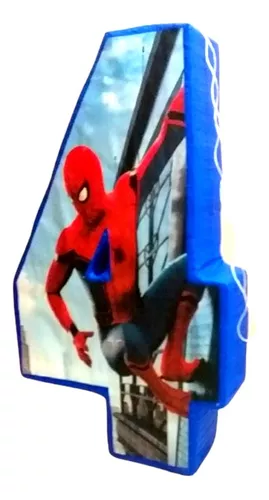 SpiderMan Piñata para fiesta de cumpleaños 30x20x4 -  México