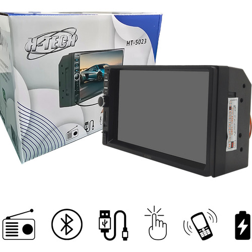 Multimidia Mp5 Tela 7 Capacitiva C/ Espelhamento Ht-5023