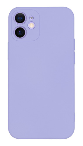 Protector iPhone 12 Mini Engomado Color Violeta