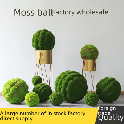 .. Bola De Musgo, Diámetro 20 Cm, Bolas De Musgo Artificial