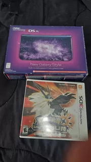 Nintendo 3ds Xl Galaxy Style!! Con Pokemon Ultra Sun!!