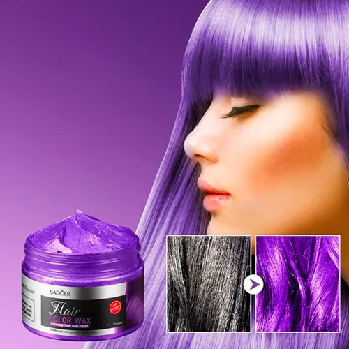 Cera Crema Para Peinar Cabello Sadoer Natural Y Matte 120g