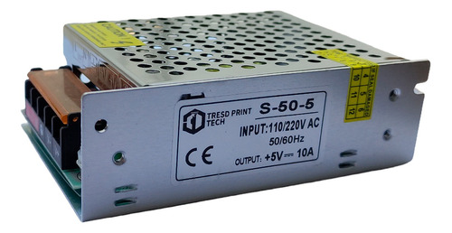 Fuente De Poder Conmutada 5v 10a 50w -110/220