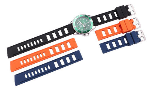 Correa De Caucho Dive Compatible Emporio Armani Art5019 20mm