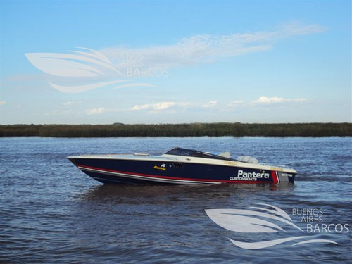 Imagen 2 de 14 de Lancha Offshore Cudy Pantera Mercruiser Racing 2017 Permuto!