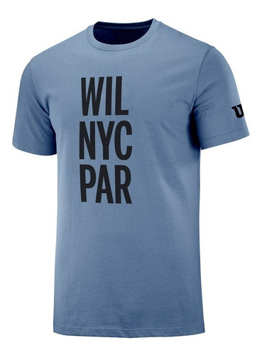 Camiseta Wilson Wil Nyc  - Azul Marinho