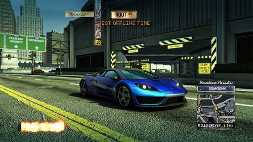 Burnout Paradise Remastered Ps4 Físico Semi Novo (Recondicionado)