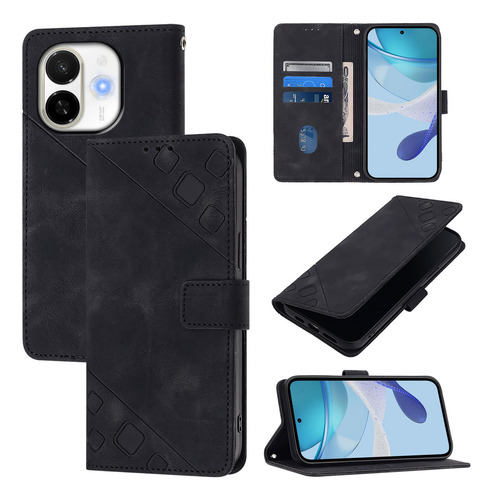 Funda Tipo Cartera Con Tapa Para Tecno Spark 30c 5g-tecno Po