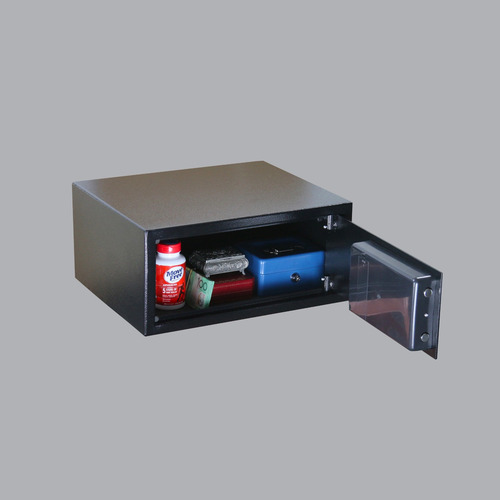 Imagen 3 de 10 de Caja Fuerte Halten Digital Rectangular Acero 22,5 Lts Negra