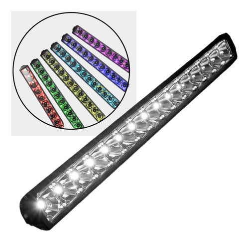 Barra Led 30 In 225w 13000 Lumenes Rbg High Spot Lightning