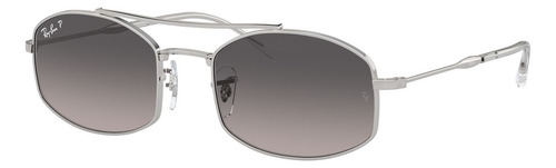 Lentes De Sol Rb3719 Gris Claro Ray-ban Gris Gris