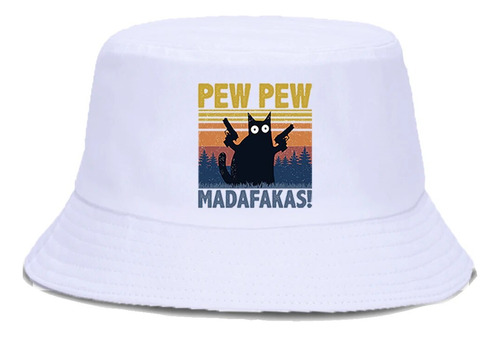 Gorro De Playa Pew Pew Madafakas Con Forma De Gato Para Muje