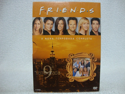 Box Com 04 Dvds Friends- 9ª Temporada Completa