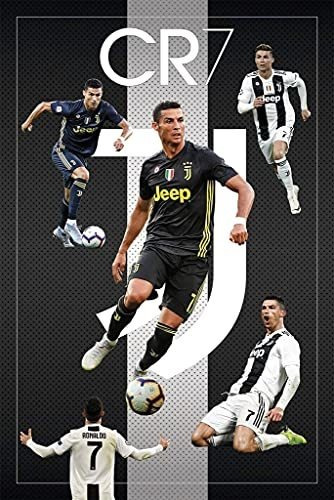 Pòsters Christ-ez Cr7 Cristiano Ronaldo Juventus Fc Sports 