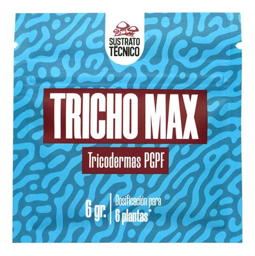 Fertilizante En Polvo Tricho Max Trichodermas 6gr